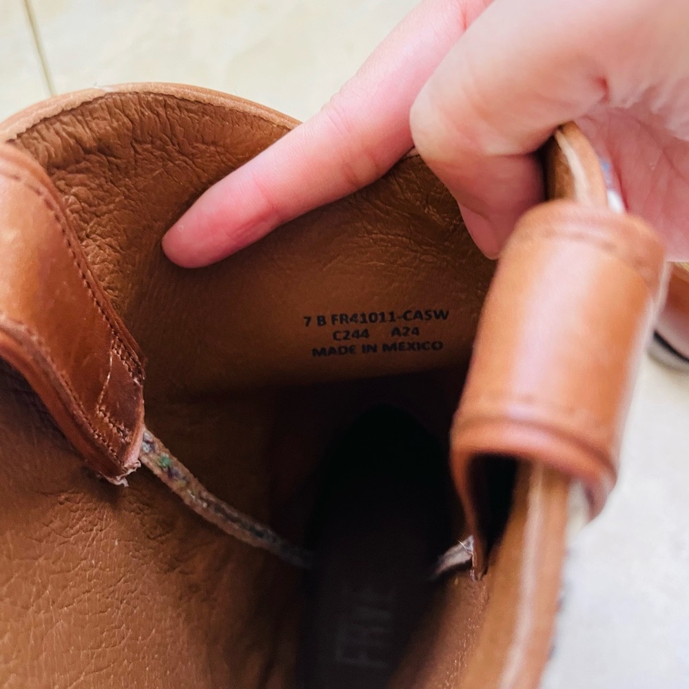 NWOB $378 FRYE BILLY PULL ON SOUTHWEST size 7 - Picture 11 of 12